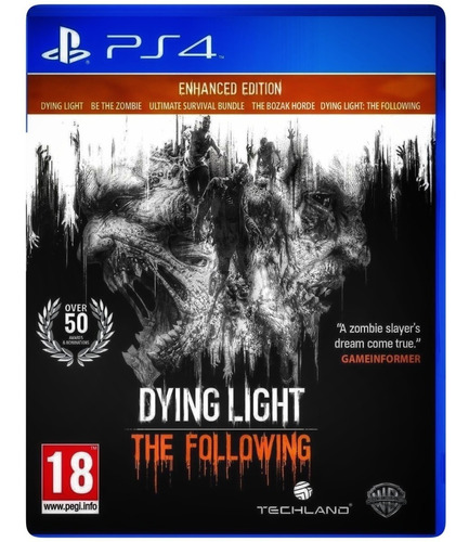 Dying Light The Following Ps4. Todos Los Dlc. Español.