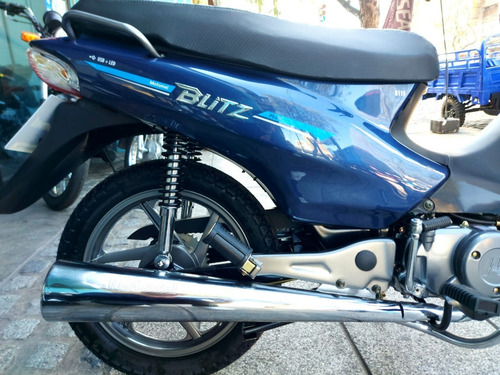 Imagen 3 de 15 de Motomel Blitz Plus Nueva 0km Led No Wave Crono Smash Crypton