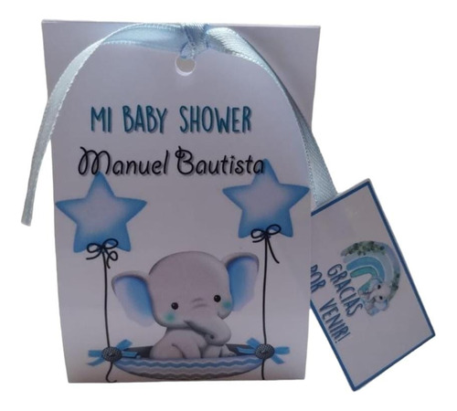 Souvenir Baby Shower X18 U Elefantitos