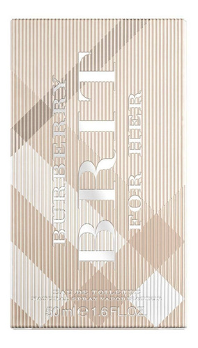 Eau de toilette Burberry Brit For Her, 50 ml, perfume de mujer