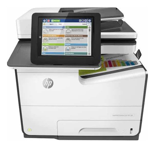 Impresora Multifunción Hp Pagewide Enterprise Color 586dn (Reacondicionado)