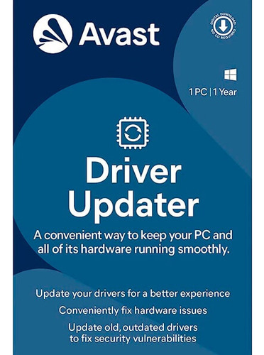 Avast Driver Updater | 1 Dispositivo | 1 Año