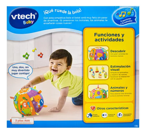 Pelota para bebé Lil' Critters Roll and Discover, de la marca VTech