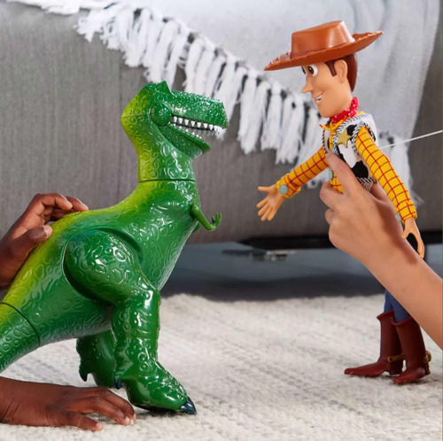 Figura De Acción Con Voz Rex - Original (Usado)