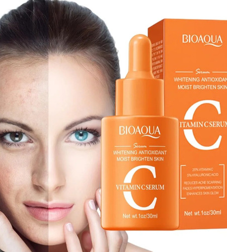 Serum Facial Vitamina C Antimanchas Hidrata Hialuronico 30ml