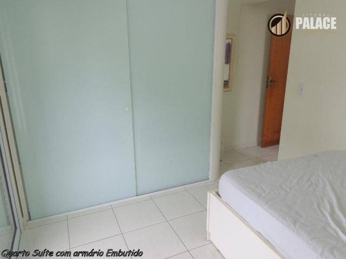 Apartamento Com 2 Dormitórios À Venda, 85 M² Por R$ 350.000,00 - Aviação - Praia Grande/sp - Ap2140