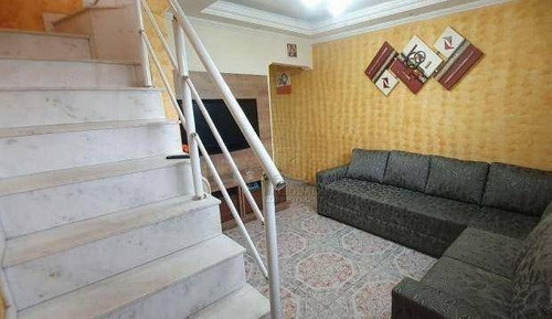 Sobrado Com 3 Dormitórios À Venda, 180 M² Por R$ 630.000,00 - Parque Oratório - Santo André/sp - So4042