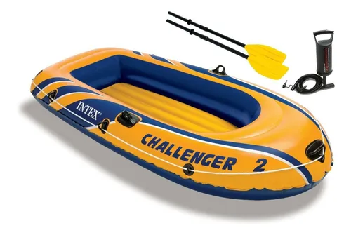 comprar Bote Flotante Challenger 2 Para 2 Personas Incluye Remos En
