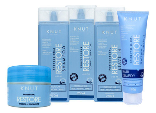 Kit Knut Linha Restore Completa