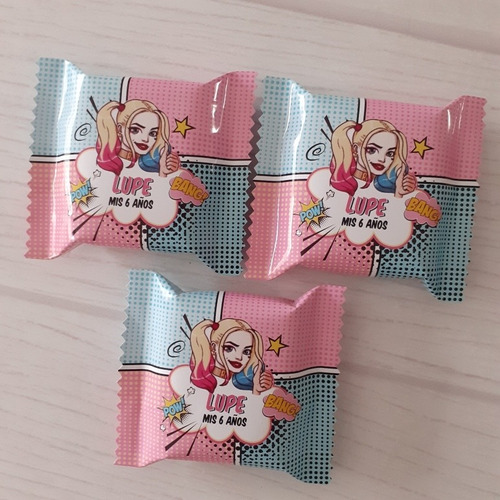 Golosinas Personalizadas - Candy Bar - Harley Quinn Modelo 1