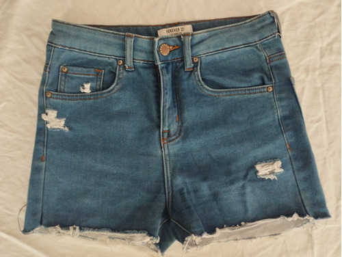 Short De Jean Elastizado Forever 21 Talle 24