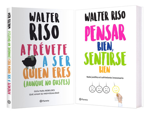 Walter Riso Atrévete A Ser Q Eres + Pensar Bien Sentirse
