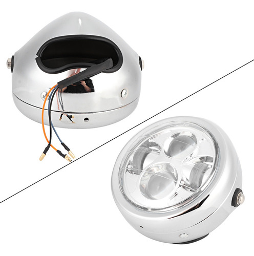 Lámpara Led Redonda Universal Vintage For Motocicleta