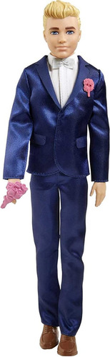 Barbie Muñeco Ken Novio Fairytale Groom Nuevo En Caja Traje