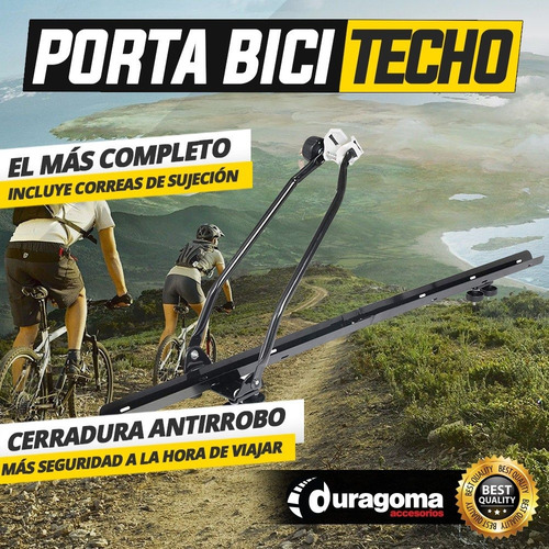 Porta Bicicleta De Techo Antirrobo Reforzado Premium Airway