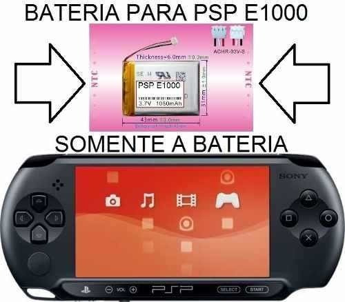 Bateria Para Psp Modelo E1000 So Serve Neste Modelo