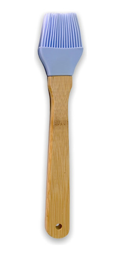 Pincel De Silicone E Bambu Utensílio De Cozinha Culinário