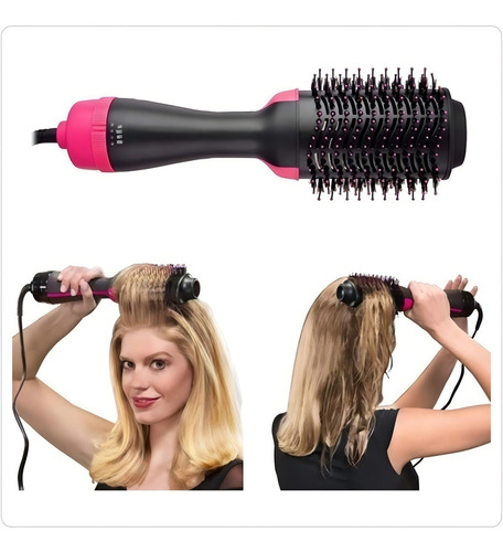 Escova Secadora Profissional Seca Alisa E Modela Cabelo