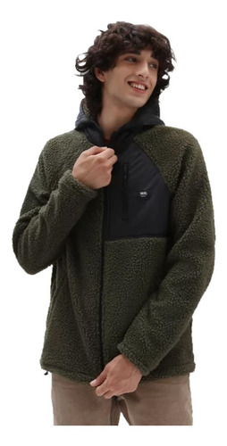 Campera Vans Sherpa Hoodie - Verde - La Isla