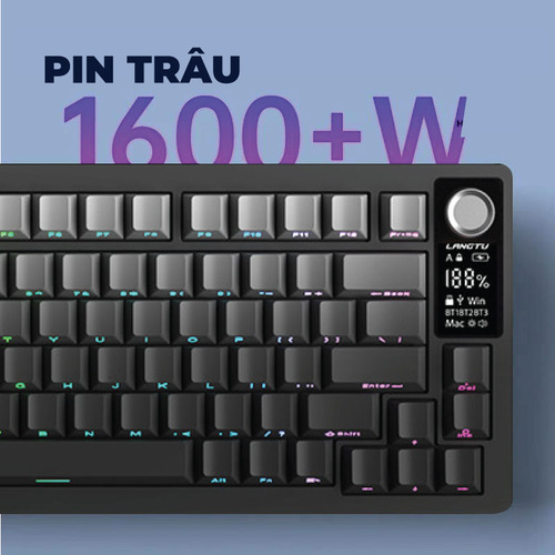 Ajazz Ak820 Lt75 Rgb Teclado Mecánico Inalambrico Custom