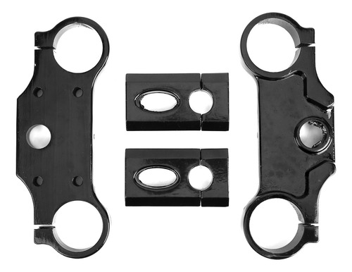 Triple Tree Clamp, Conjunto De 6 Abrazaderas De Fundición Pa