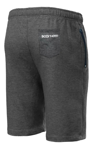 Bermuda Deportiva Bodytherm Algodón C/ Bolsillo - Adulto