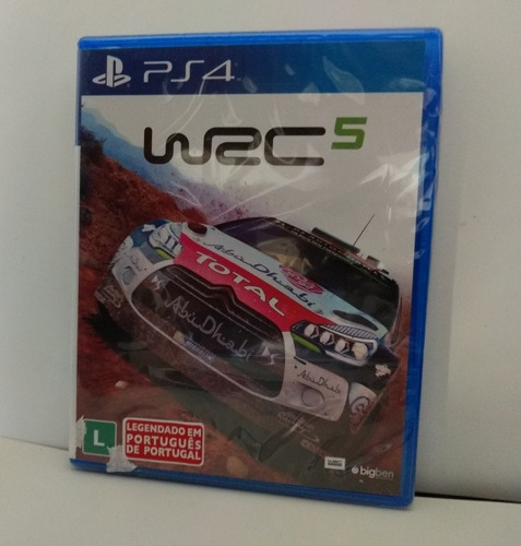 Wrc World Rally Championship 5 Ps4 Mídia Física Lacrado