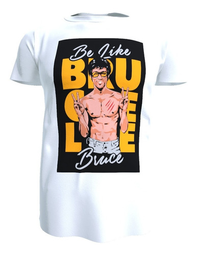 Polera Bruce Lee, Se Como Bruce, Poliester