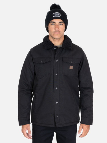 Chaqueta Ícaro Negro Hombre Maui And Sons