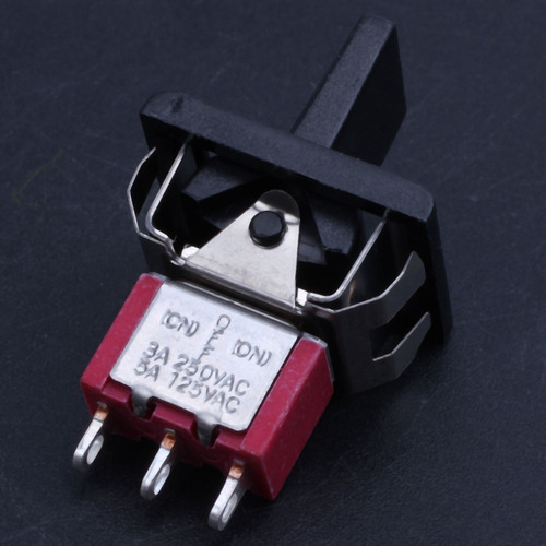 Interruptor De Palanca Momentáneo De 3 Posiciones, 5 V Ac 25