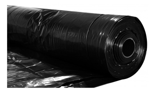 Lonax lona plástica preta grossa 4x70 metros 150 micras