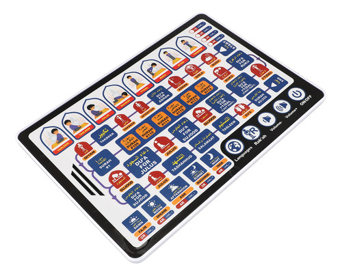 Máquina De Aprendizaje De Árabe Salah Pad, 7 Idiomas, Reprod