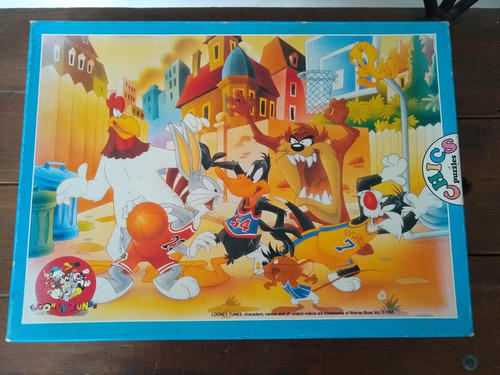 Rompecabezas Vintage 90's  De Looney Tunes 180 Piezas, Usado