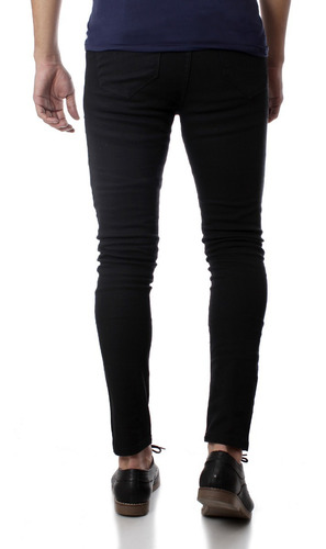 Imagen 3 de 5 de Pantalon Negro Gabardina 32312 No End