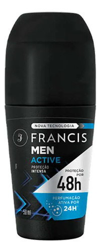 Antitranspirante Roll-on Francis Men Active 50ml