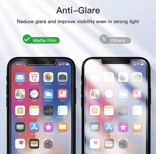 Micas Cristal 3 Piezas Apple iPhone Protector De Pantalla