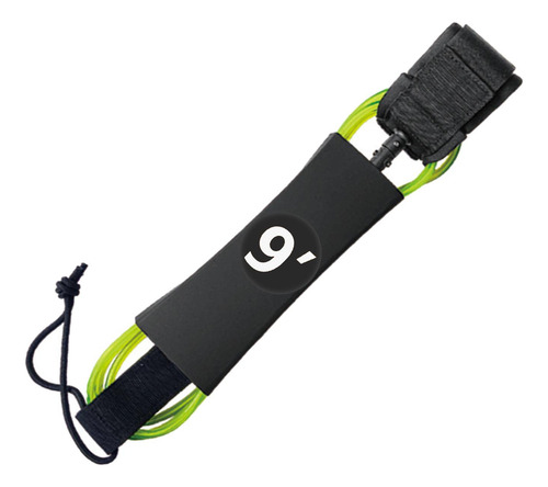 Correa Para Tabla De Surf, Correas Elásticas 9 Pies Verde