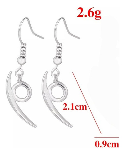 T Naruto - Aretes Akatsuki Konoha Sharingan Itachi