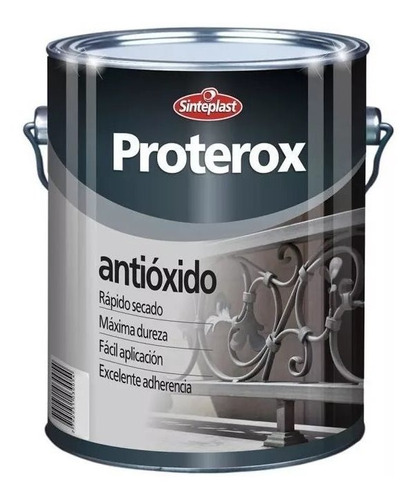 Pintura Antióxido Proterox De Sinteplast X 1 Litro- Proxecto