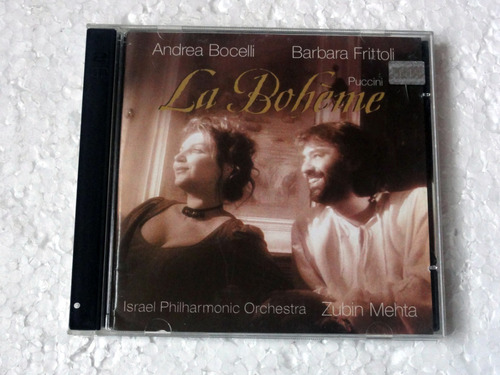 Cd Duplo Andrea Bocelli & Barbara Frittoli La Bohéme (2000) 