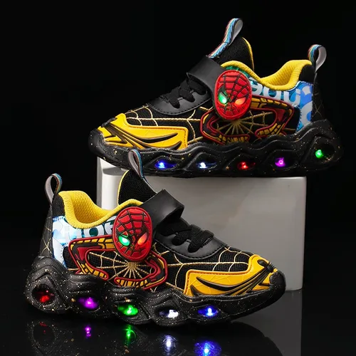 Zapatos Deportivos Infantiles Casa-aranha Con Luces Led