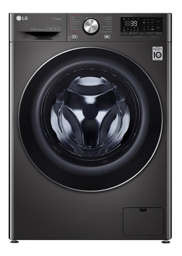 Lavadora secadora automática LG WD14BVC2S6C inverter negro acero 14kg 220 V