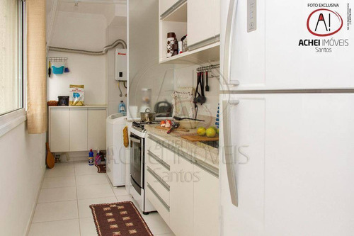 Apartamento Com 2 Dormitórios, 1 Suite E 1 Vaga Coletiva Suficiente À Venda, 68 M² Por R$ 535.000 - José Menino - Santos/sp - Ap10116
