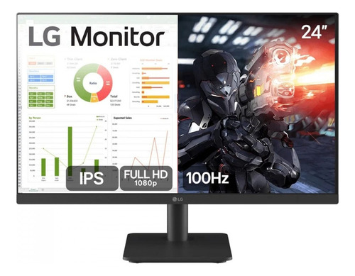 Monitor Gamer LG 24 Pol Full Hd Ips 5ms 100hz Hdmi