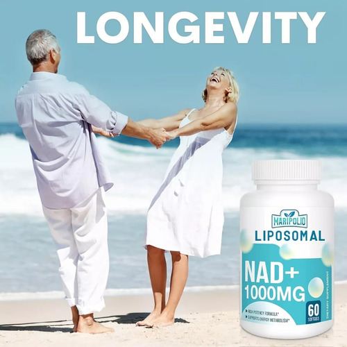 . Suplemento Lipossomal Nad+ 1000 Mg