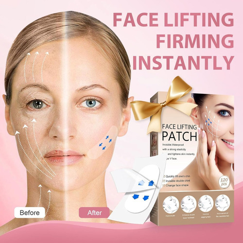 Hf Cinta De Estiramiento Facial De 120 Piezas, Cinta