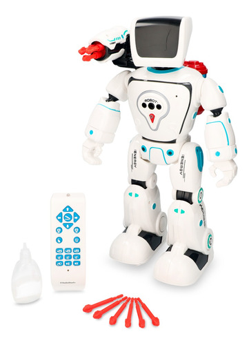 Robot A Control Remoto Programable Radioshack Color Blanco