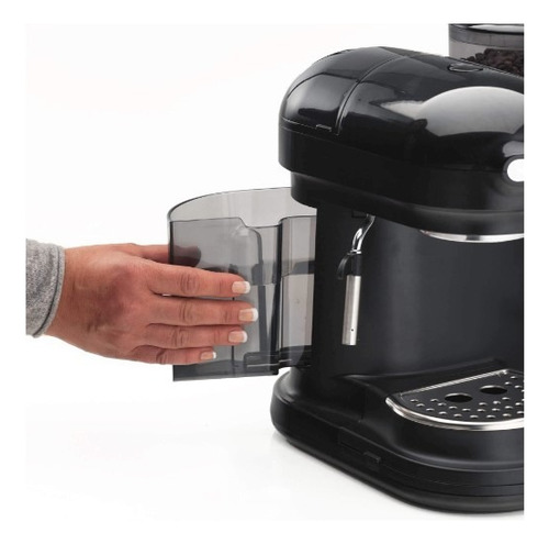Cafetera Expreso Ariete 1318/02 Negra Albion Color Negro