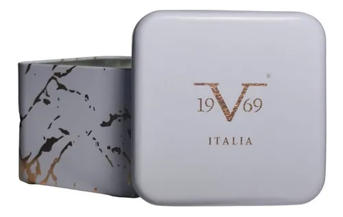Reloj De Mujer V1969 Italia Plateado Tablero Con Flores