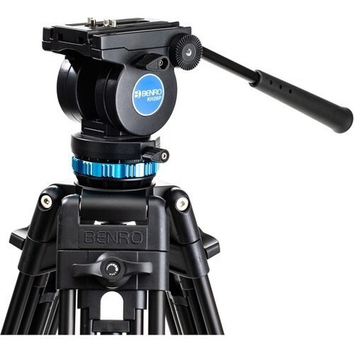 Tripé Benro Video Kh26p 5kg 1,84m Pan C/ Controle De Tensão